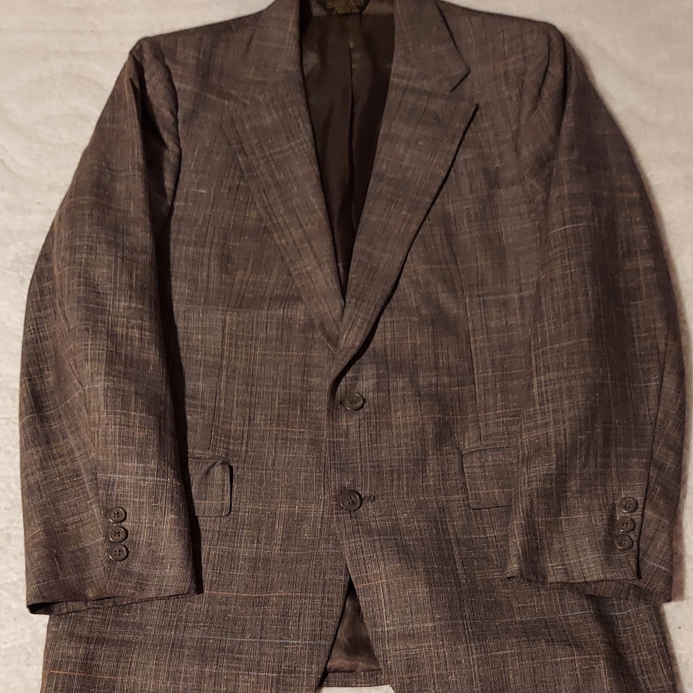 Adams Row Men's Brown Blazer
